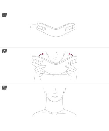 Kids Cervical Collar | Soft Foam Pediatric Neck Brace for Boys & Girls - Relieves Neck Pain Supports Spine After Injury | White Infant - Buy Online on GoSupps.com