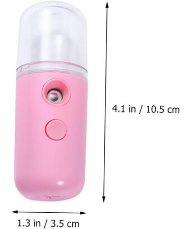 FOMIYES 4 Pcs Spray Hydrating Apparatus Steamer for Face Handheld Facial Sprayer Portable Humidifier Mister 10.5x3.5cmx2pcs Pink Blackx2pcs - Buy Online on GoSupps.com