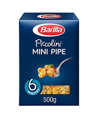 Epicerie sal e Barilla Mini Rigate Pipe 500 g Pack of 4