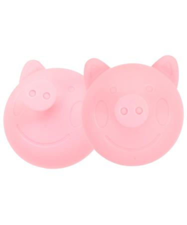Minkissy 2 pieces baby mucus device knock sputum tool burping toddler digestion helper sputum take supplies baby mucus remove cup baby mucus remover older silicone beat cartoon pink 8.4x7.7cm rose