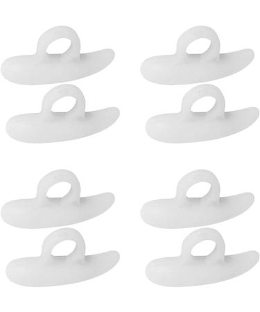 Silicone Toe Spacers & Separator Set - 4 Pairs for Hammer Toe, Bunion Relief & Toe Straightening - Buy Online on GoSupps.com