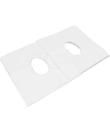 Verdant Touch Disposable Facial Support Cover - 100 Pack Breathable & Water-Absorbent Head Support for Beauty Salons | International Shipping Available - Buy Online on GoSupps.com
