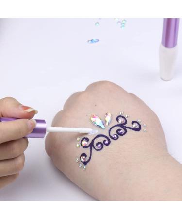 7ml Body Paint Glue - Temporary Tattoo & Glitter Powder Adhesive - Buy Online on GoSupps.com