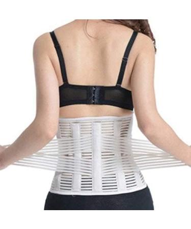 Adjustable Neoprene Lende Vertebrae Belt - Pain Relief & Posture Correction | Black XX Large Lower Back Support - Buy Online on GoSupps.com