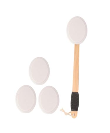 1 Set Anti-Slip Bath Brush Sunscreen Lotion Sunscreen Back Applicator Lotion on Back Applicator Handled Lotion Applicator Back Applicator for Lotion Sponge Brush Long Handle
