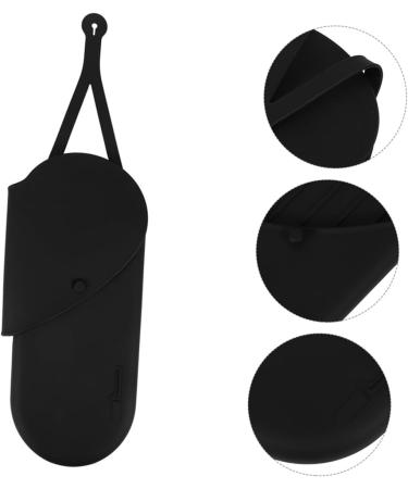 FOYTOKI 2pcs Curling Iron Storage Bag Hair Straightner Curling Wand Hair Rollers Black 29.50X13.50X2.00CM Black - Buy Online on GoSupps.com