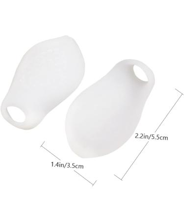 Healeved Little Toe Corrector Set - 6 Pairs Nursing Toe Protectors for Bunion, Hammer Toe, and Toe Separation - P04 White x3pcs - Buy Online on GoSupps.com