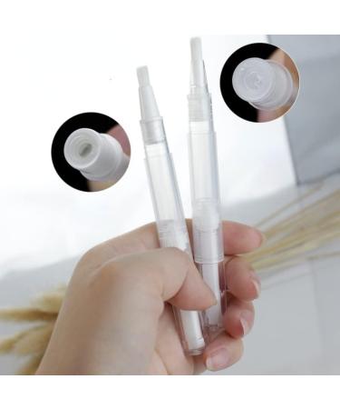 3ml Nail Twist Pens Empty Transparent Nail Oil Pen with Brush Tip Empty Cuticle Oil Pen Cosmetic Container Pen Lip Gloss Tubes for Lip gloss Nail Polish Eyelash Growth Liquid (20pcs) - Buy Online on GoSupps.com