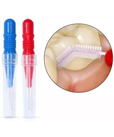 OFKPO Interdental Brush Kit - 50 Pieces Dental Care Tooth Cleaner (2.5 mm & 3.0 mm) - International Shipping Available - Buy Online on GoSupps.com