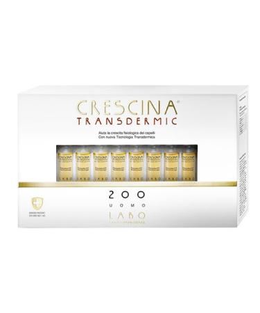 LABO CRESCINA TRANSDERMIC RI-CRESCITA 200 Hair Protection Men 40 Vials
