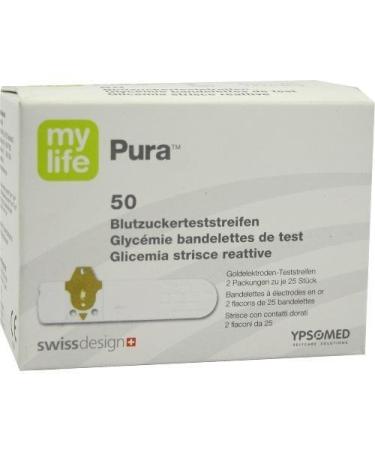 mylife Pura blood sugar test strips 50 pcs by Ypsomed GmbH