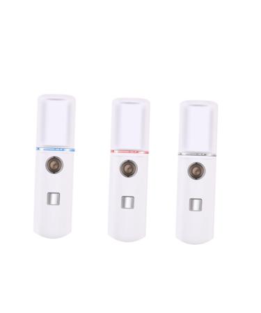 minkissy Skin Care Nano Mist Cooler Face White Steamer medium White