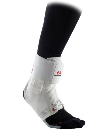 McDavid Light Ankle Brace with Figure-8 Strap Medium White