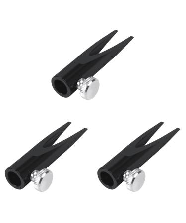 FRCOLOR 3pcs Duckbill Lip Makeup Using Student for Single Aluminium Cylinder Sharpening Shaped School Eyeliner Tool off Dual Beginners Eyebrow Alloy Sharpeners Home Sharper Blackx3pcs 5x2cmx3pcs