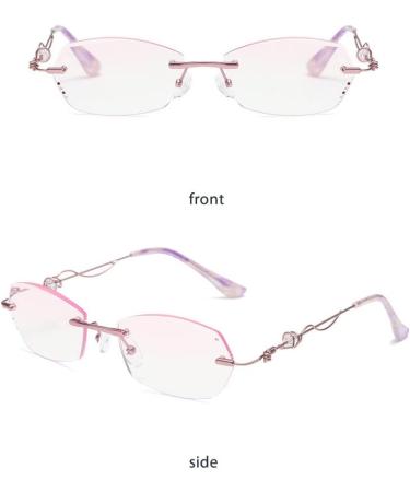 Eyglajdd Metal Reading Glasses for Women - 1 Pack Purple 1.5x Reading Aid - Stylish Durable & Comfortable - Buy Online on GoSupps.com