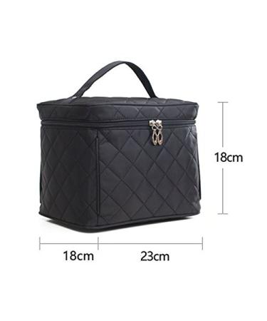 FYX Large Nylon Cosmetic Bag | Travel Toiletry & Make Up Bag 23x18x18cm - Perfect for International Shipping - Buy Online on GoSupps.com