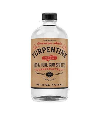 Creekwood Naturals100% Pure Gum Spirits of Turpentine - 16 Oz - Can