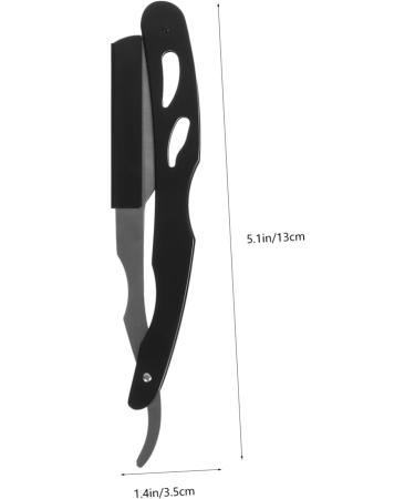 Buy Minkissy 2-Pack Men's Manual Razor - Stainless Steel Hairdresser & Beard Trimmer for Precise Grooming - Buy Online on GoSupps.com