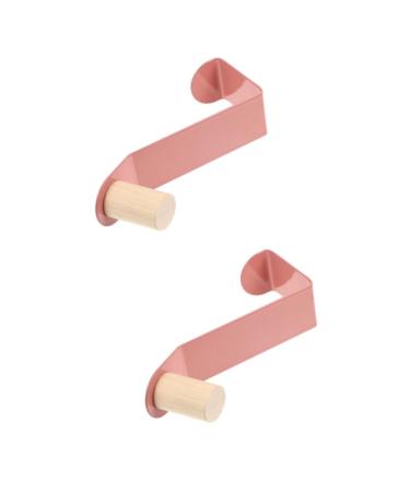 Alipis 2pcs Door Hook Wall Mounted Shelves for Storage Over The Door Coat Rack Back Door Clothes Hook Towel