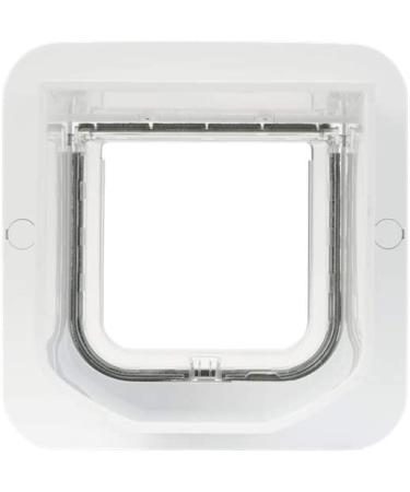 SureFlap Microchip Cat Flap - White | Scans Pet's ID on Entry | Flap Opening 4 3/4 (H) x 5 5/8 (W) - Buy Online on GoSupps.com
