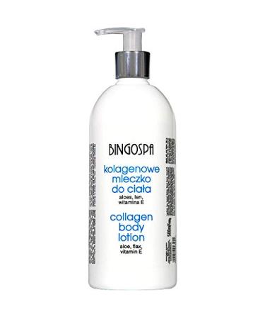 BingoSpa BINGOSPA Collagen Body Lotion with Aloe Flax and Vitamin E for Moisturizing 500 ml