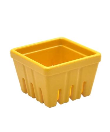 Fruit Basket Fruit Bowl Fruit Basket Farmhouse Square Bowl Rustic Kitchen Decor Fruit Bowls Fruit Baskets Kitchen Bowl Kitchen Organizers and Storage (Color : B Size : 10.5 * 7cm)