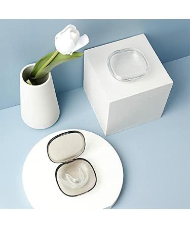 Orthodontic Retainer Case - Beautiful, Durable & Compact (Gray) - Buy Online on GoSupps.com