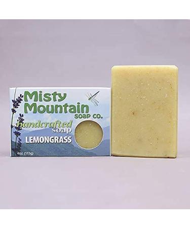Lemongrass Bar Soap - Handmade by Misty Mountain Soap Co. - Buy Online on GoSupps.com