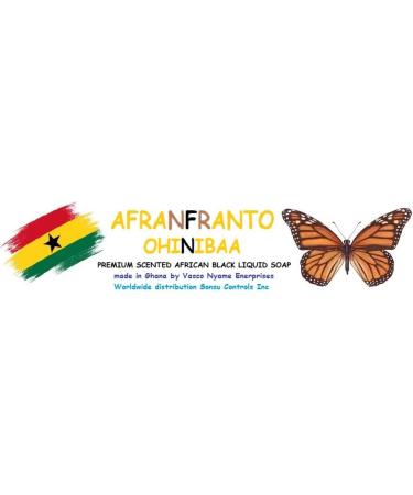 Afranfranto Ohinibaa (Butterfly Princess) Liquid Hypoallergenic Natural African Black Soap - Buy Online on GoSupps.com