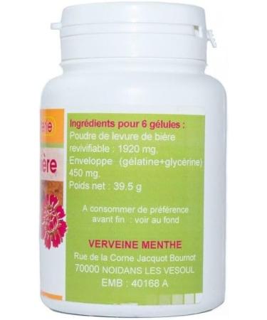  France Herboristerie BREWER'S YEAST CAPSULES - dosed at 320 mg. - Buy Online on GoSupps.com