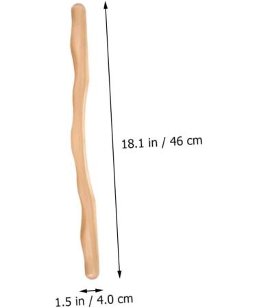 Buy Minkissy Roll Rod & Wooden Health Tools for Full-Body Massage | Leg & Stomach Muscle Relief - International Shipping - Buy Online on GoSupps.com