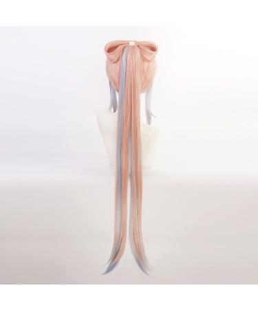 Genshin Impact Sangonomiya Kokomi Cosplay Wig + Free Wig Cap for Halloween, Carnival & Events - Buy Online on GoSupps.com
