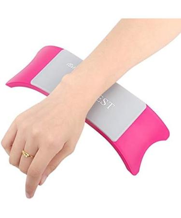 5 Colors Nail Art Pillow Hand Holder Cushion Plastic & Silicone Cushion Nail Arm Rest Accessories Nail Tools Equipment - (Color: Purple) - Buy Online on GoSupps.com