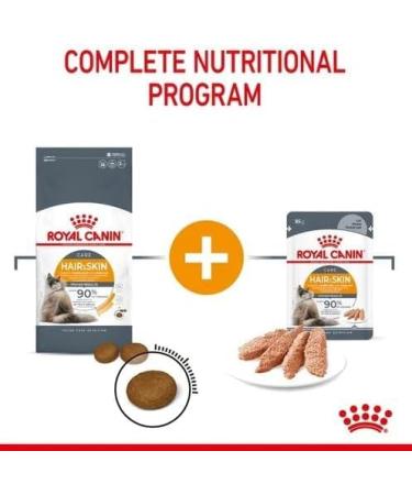 Royal Canin Hair & Skin Care Wet Cat Food in Gravy 48 x 85g - Buy Online on GoSupps.com