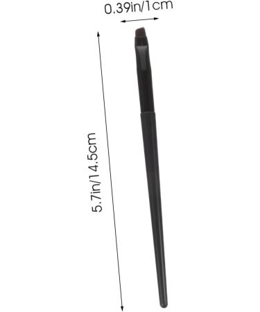 Baluue 3pcs Eyeliner Brush Eyebrow Brush Makeup Make up Brush Eyeliner Tool Plastic Handle Black - Buy Online on GoSupps.com