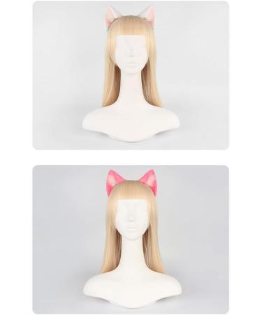 Cat Ear Fox Headband Hairband Fancy Dress Hair Clip Hair Hoop Hairband Animal Ears Cosplay Party Costume Ears Headwear Brown-white - Buy Online on GoSupps.com