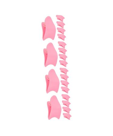 Balacoo 20 Pcs False Eyelash Auxiliary Makeup Eyelashes Clamp Eyelash Extension Creative Eyelash Tweezer Eyelashes Remover Girls Eyelash Tweezer Eyelash Tool Miss Make up Plastic