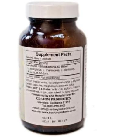 Custom Probiotics Adult Formula CP-1-90 Caps - Digestive Support | 90 Capsules - Buy Online on GoSupps.com