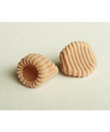 Gel pressure protection for the toe in case of corns Toe rings made of polymer gel medium
