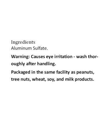 Medley Hills Farm Alum Granulated Powder 3.5 lbs - Food Grade | Top Quality Ingredients - Buy Online on GoSupps.com