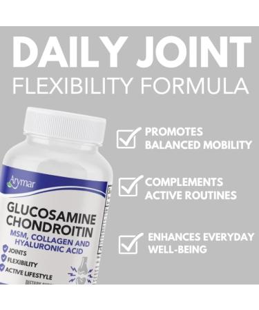 Arymar Glucosamine Chondroitin MSM Collagen & Hyaluronic Acid Supplement 60 Tablets - Buy Online on GoSupps.com