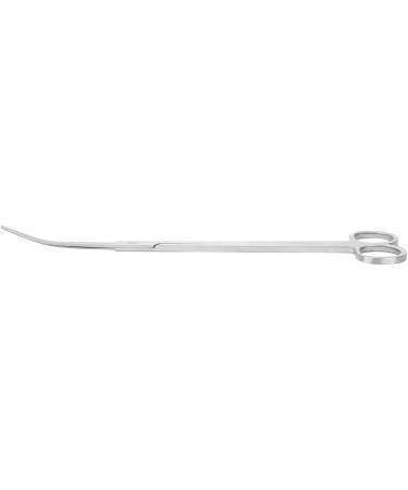 Qcwwy Aquarium Aquascaping Tools Kits Aquatic Plant Tongs Scissors Aquarium Plant Tools for Aquascaping Cleaning 1PC Bending shear 25cm - Buy Online on GoSupps.com