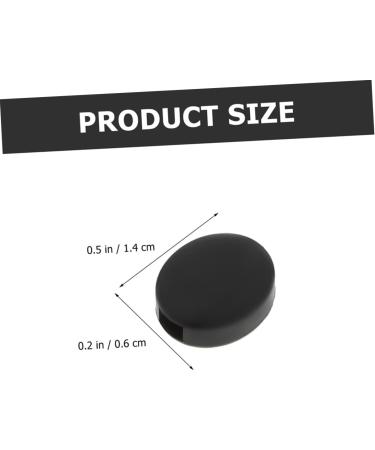 Lurrose 24 Pairs Silicone Glasses Accessories - Clear & Colored Ear Holders Rubber Glasses Handles (1.4x0.6cm) - International Shipping Available - Buy Online on GoSupps.com