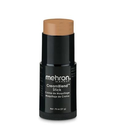 Mehron make-up camblend stick |Face painting body painting and primer creamy make-up |Body color pen (light tan) 21 grams light tan