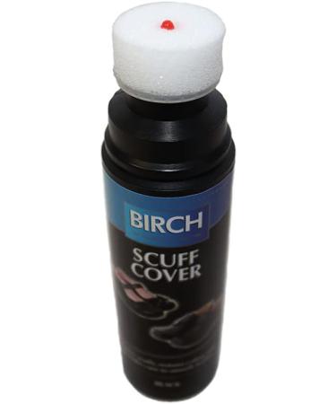 Birch Scuff Cover Black 75ml - High Pigment Wax Shine Shoe Polish Instant Shine Liquid Shoe Boot Paste - For Smooth Leather - Work Casual and Dress Shoes BLACK - Buy Online on GoSupps.com