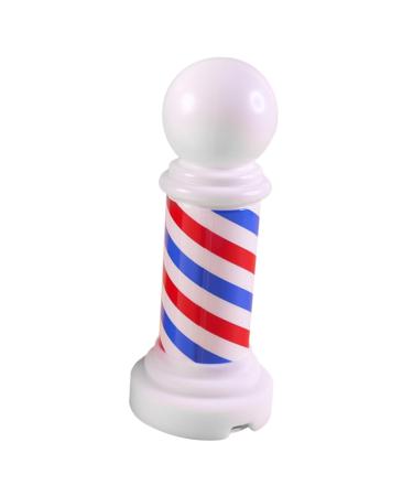 Healeved Delicate Barber Light Salon Pole Lamp Barber Supply Luminous Pole Luminous Barber Sign Hair Salon Pole Barber Poles Barber Shop Sign Reusable Barber Pole Barber Pole Light