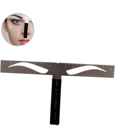 POPETPOP 2pcs Eyebrow Drawing Tool Eyebrow Ruler Eyebrow Stencil Kit Brow Stencils Template With Box Set - Buy Online on GoSupps.com