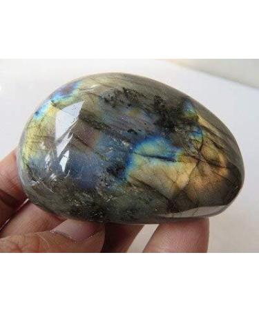A Rare Natural Flash Labradorite Crystal Gem Stone Original Reiki 82g + ningxiao - Buy Online on GoSupps.com