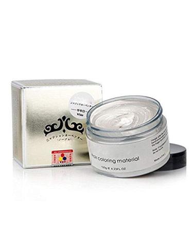 Unisex Temporary Hair Coloring Wax Cream - White Styling Mud for Halloween Dress Up - International Shipping Available - Buy Online on GoSupps.com