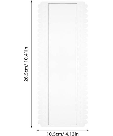  LALADEFIEE 6 Pieces Nail Polish Gel Nail Exercise Display Tips Display Nail Polish Puck Transparent - Buy Online on GoSupps.com